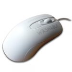 Fullstor optisk mus med scroll-hjul