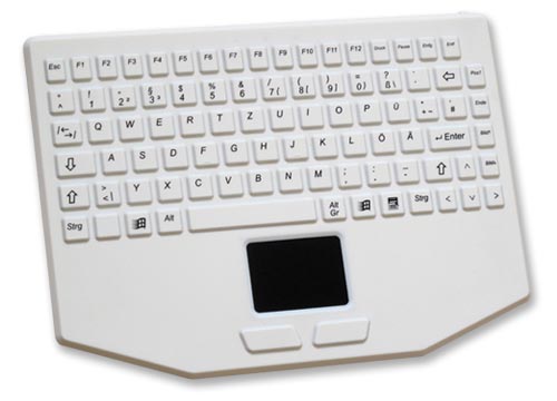 Kompakt tangentbord för vården