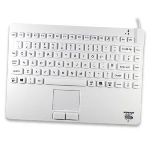 Kompakt tangentbord i latex-fri silikon