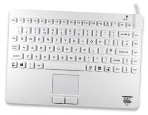 Kompakt tangentbord med styrplatta