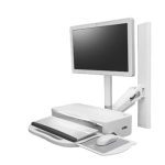 Arm för vården med höjdjustering Falcon IT station från Amico