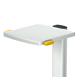 Hylla med handtag som tillbehör till vagnen vexio-cart