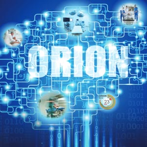 Programvara till dator för vården, ORION