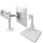 Bordsstativ för en ergonomisk och hygienisk arbetsstation