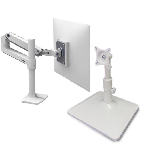 Bordsstativ för en ergonomisk och hygienisk arbetsstation